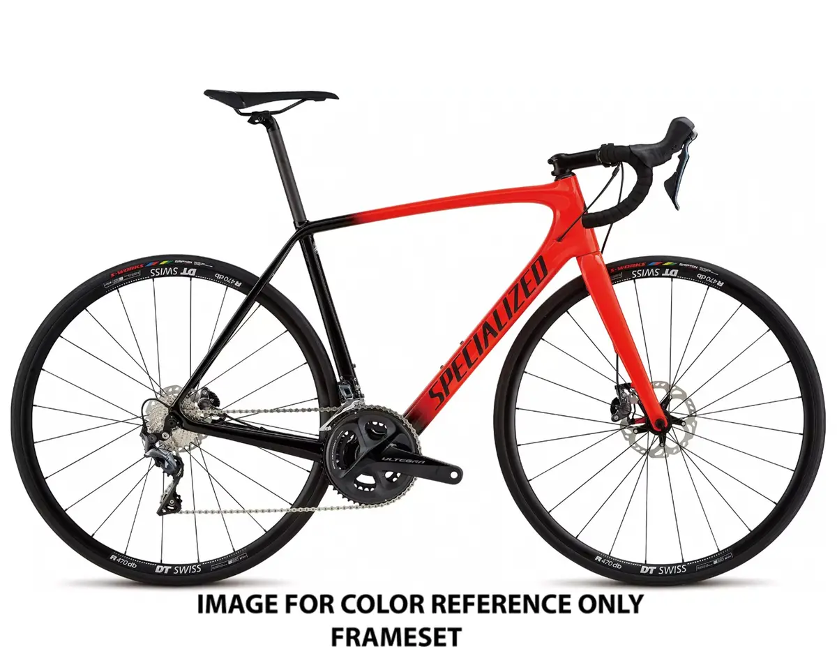 2018 Specialized Tarmac Sl5 Comp Disc (Frameset Only) Rktred/Tarblk/Blk 1