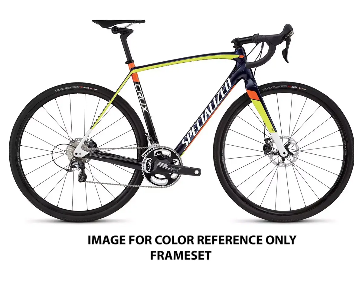 2016 Specialized Crux Expert Evo (Frameset Only) Metblutnt/Yel/Tarblk 52Cm 1