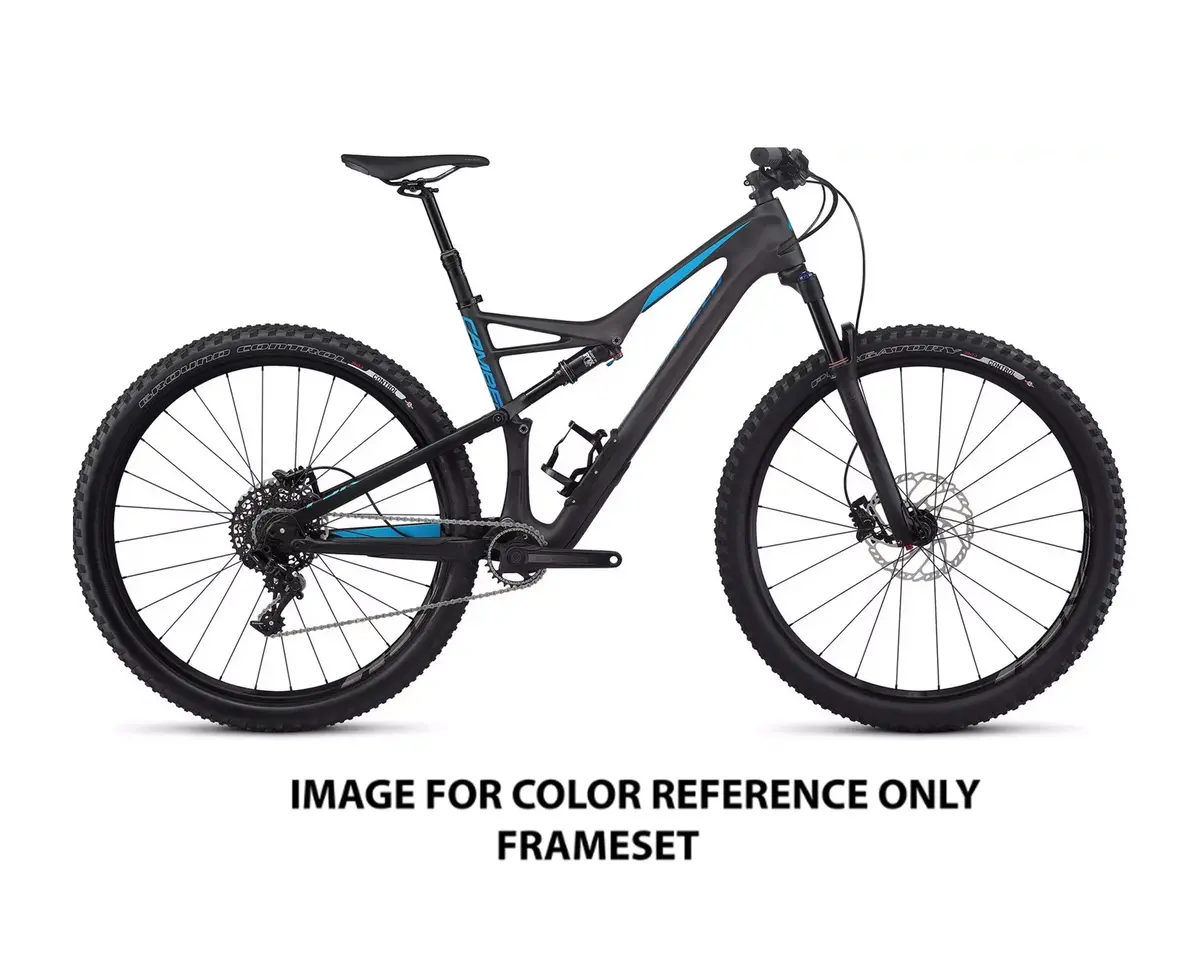 2017 Specialized Camber Fsr Comp Carbon 29 (Frameset Only) Carb/Nenblu Xl 1