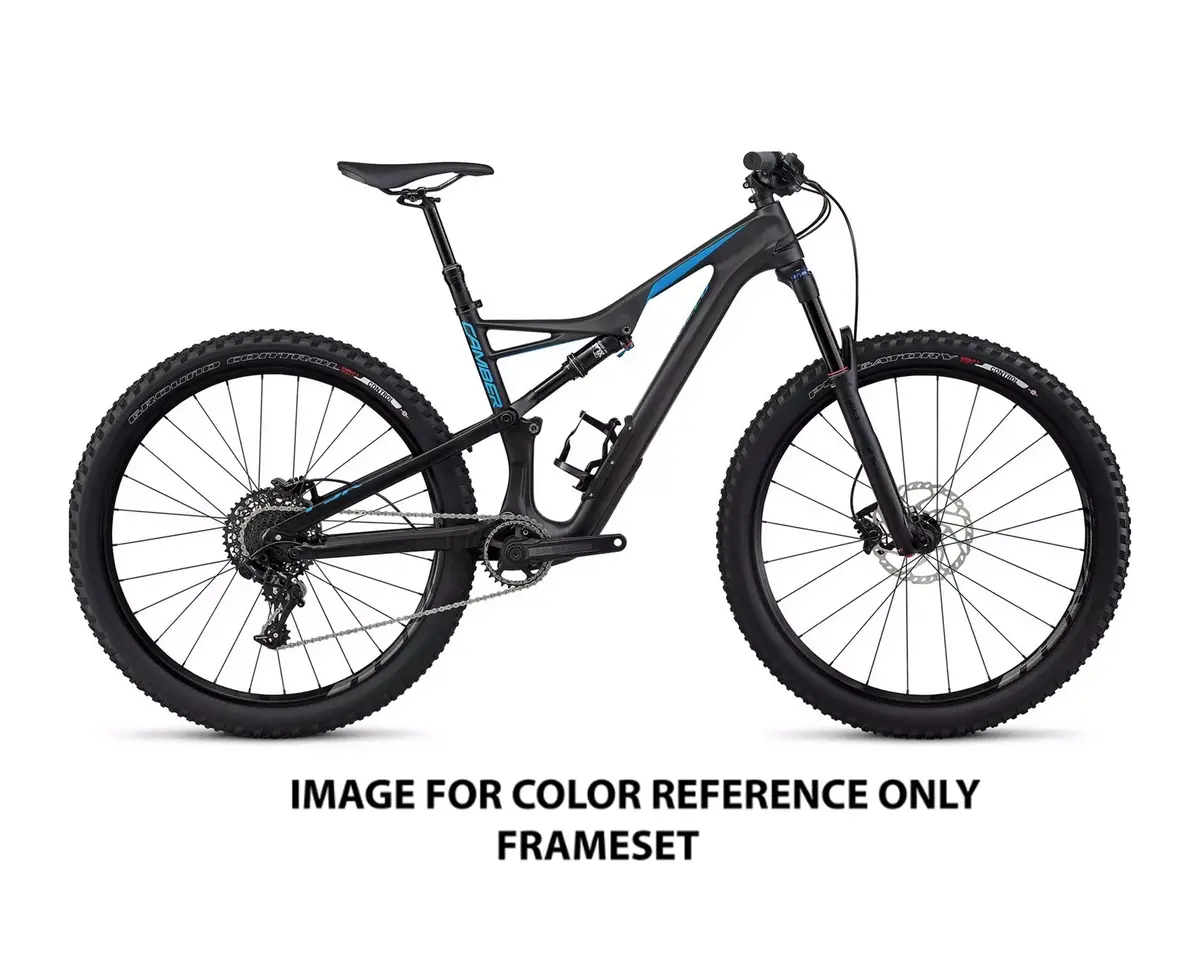 2017 Specialized Camber Fsr Comp Carbon 650B (Frameset Only) Carb/Nenblu Xl 1
