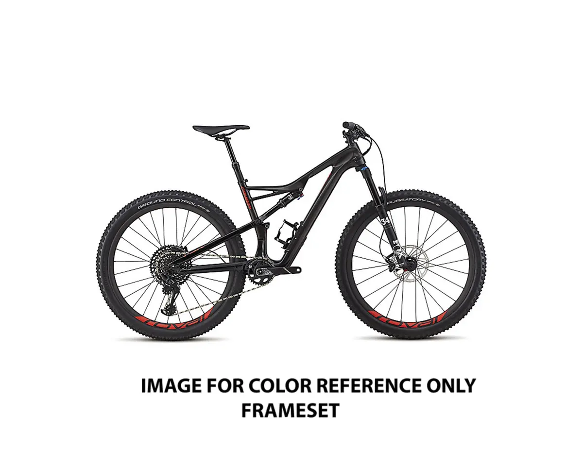 2018 Specialized Camber Fsr Expert Carbon 27.5 (Frameset Only) Carb/Redflktnt/Rktred 1