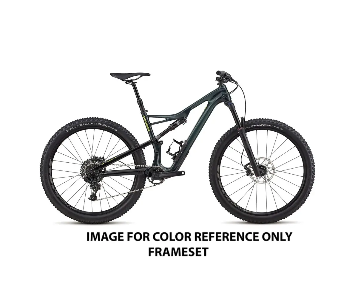2018 Specialized Camber Fsr Comp Carbon 27.5 (Frameset Only) Cavgrn/Hyp Md 1