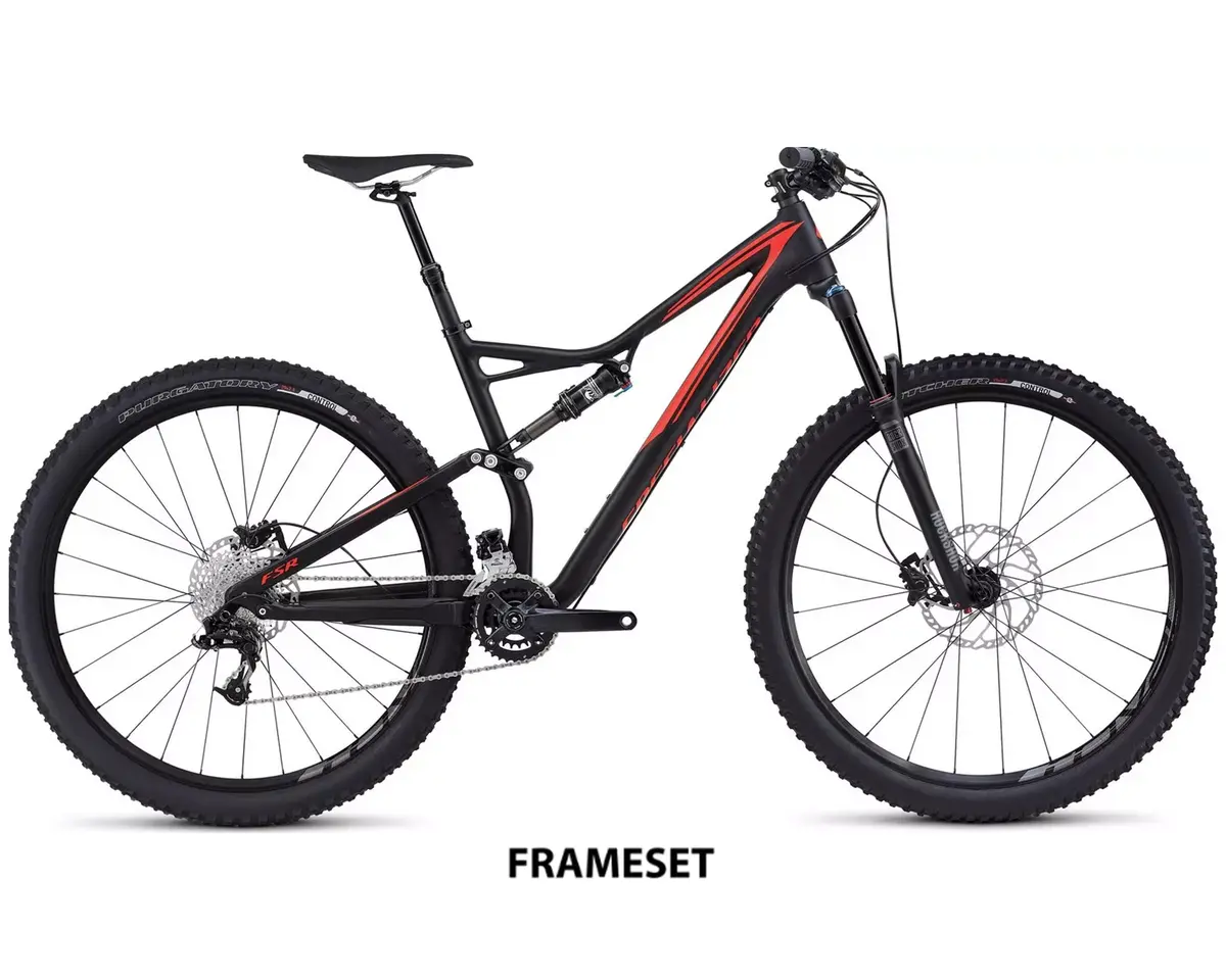 2016 Specialized Sj Fsr Comp 29 (Frameset Only) Blk/Rktred Lg 1