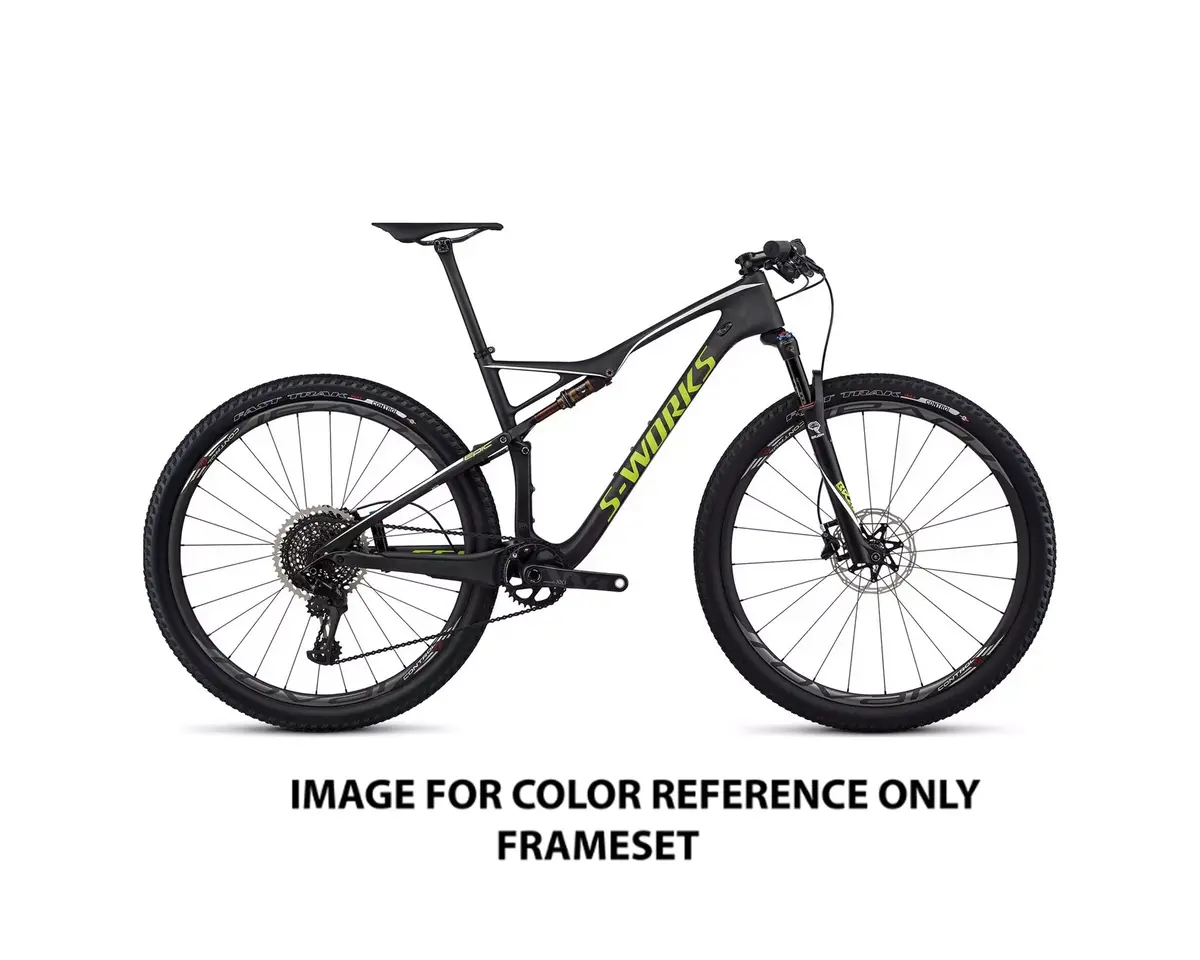 2017 Specialized S-Works Epic Fsr Carbon Wc 29 (Frameset Only) Carb/Hyp/Wht 1