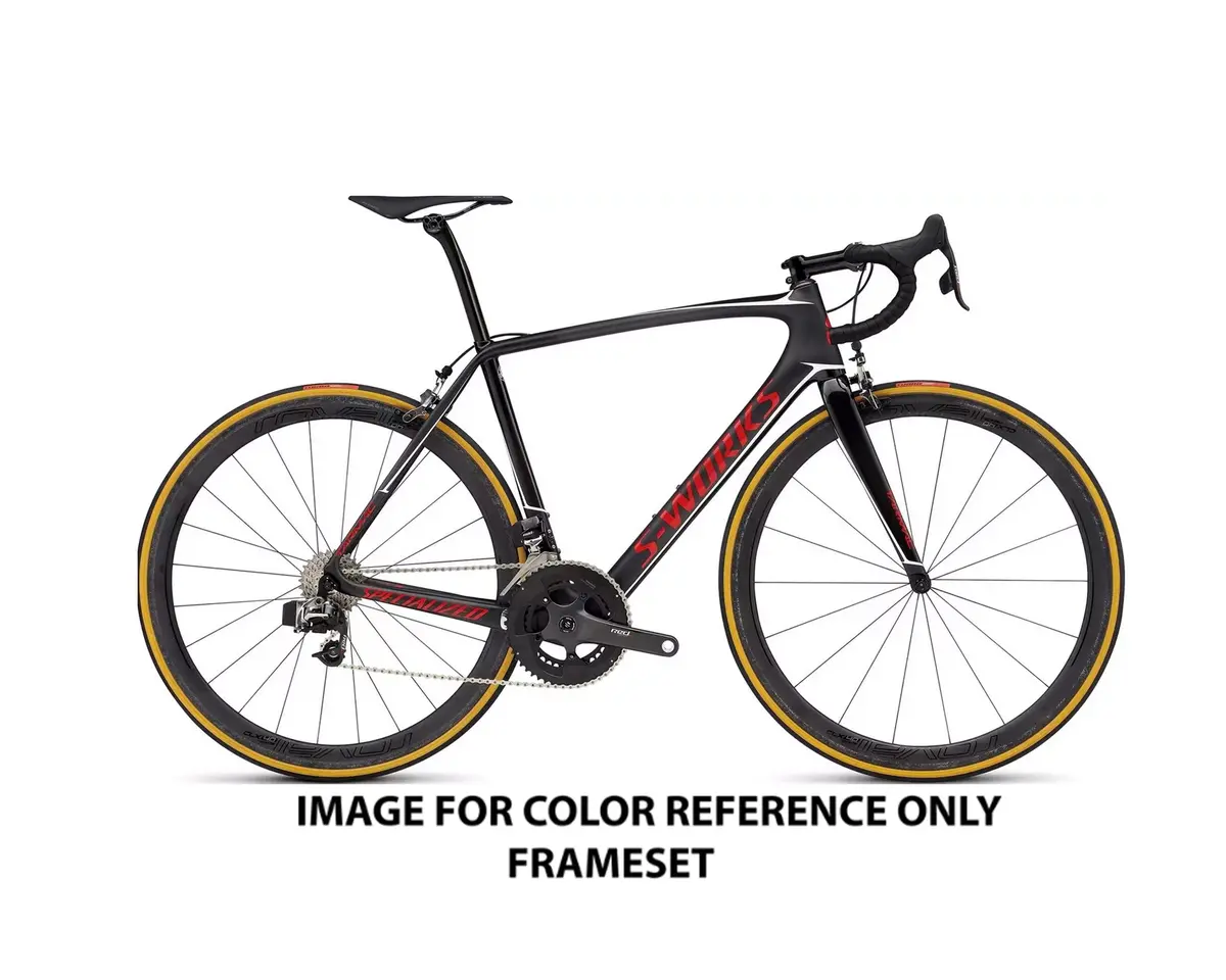 2017 Specialized S-Works Tarmac (Frameset Only) Carb/Flored/Metwht 1