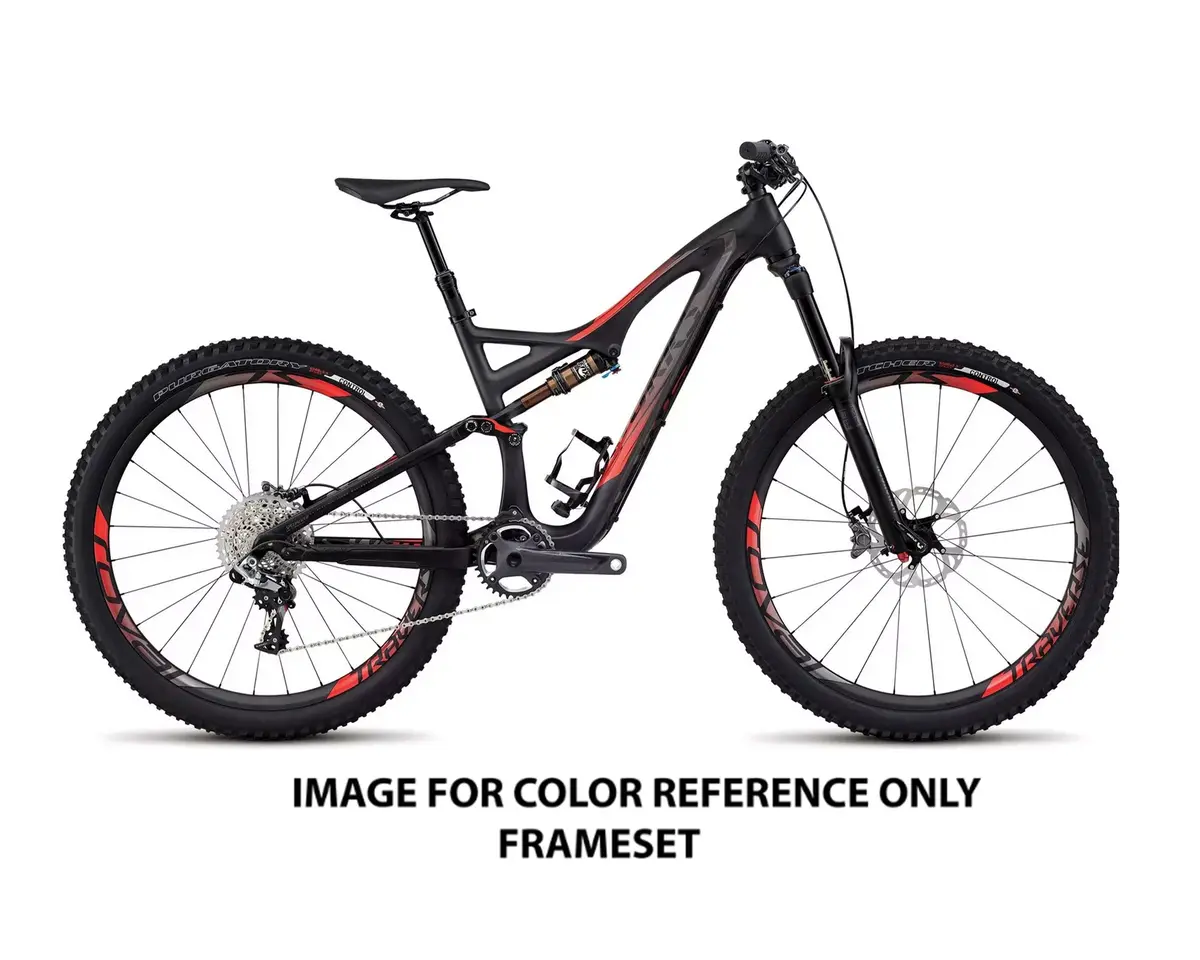 2015 Specialized S-Works Sj Fsr Carbon Evo 650B (Frameset Only) Carb/Char/Rktred Sm 1