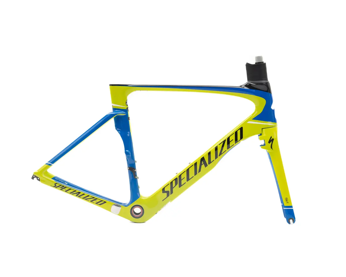 2016 Specialized Venge Pro Vias (Frameset Only) Hyp/Teamblu/Tarblk 56Cm 1