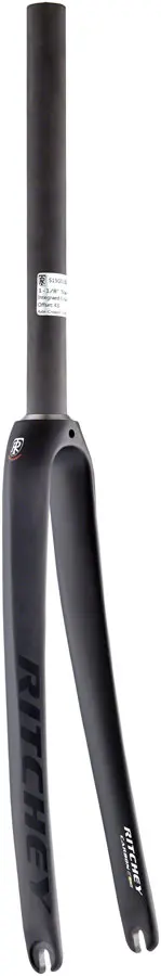 Ritchey Wcs Carbon Road Fork - 1-1/8 46Mm Rake 2020 Model Matte Carbon 1