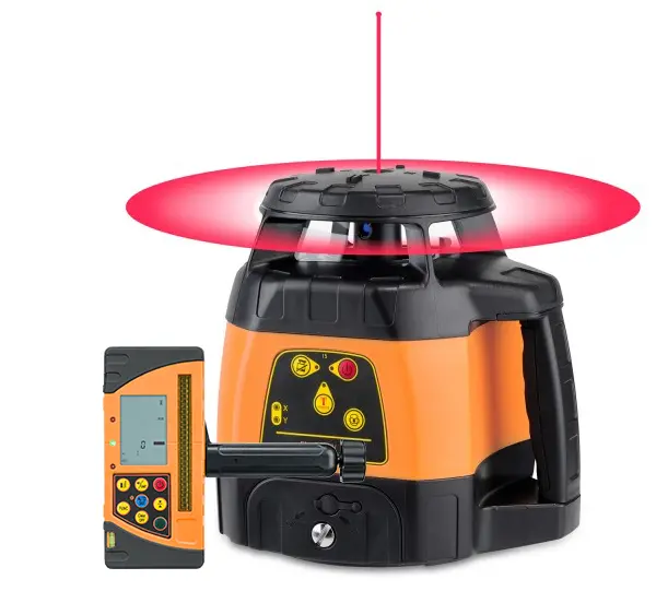 Geo-Fennel Fl 245Hv+ & Fr-Dist 30 Rotating Laser Level With Receiver 1