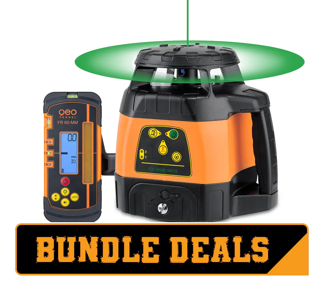 Geo-Fennel Flg 245Hv-Green Rotating Laser Level 2