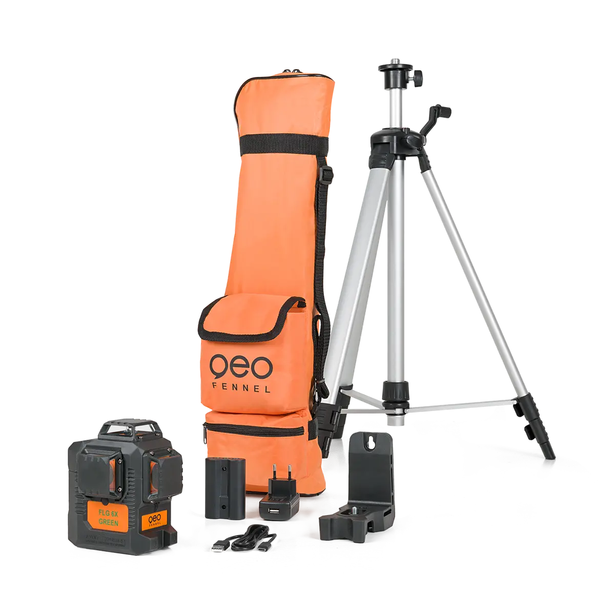 Geo-Fennel Flg 6X-Green Kit 3X360° Multi Lines Laser 1