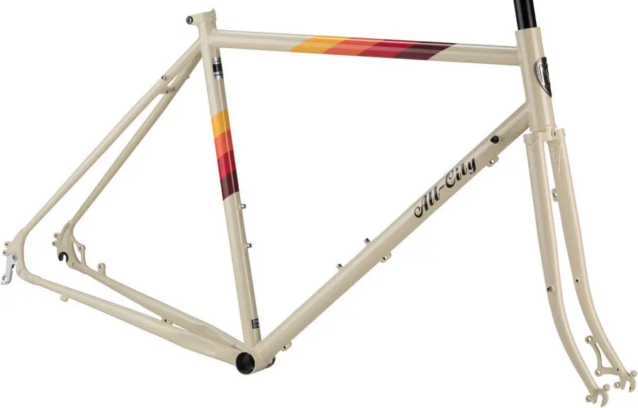 All-City Space Horse Disc Frame - Cream 1