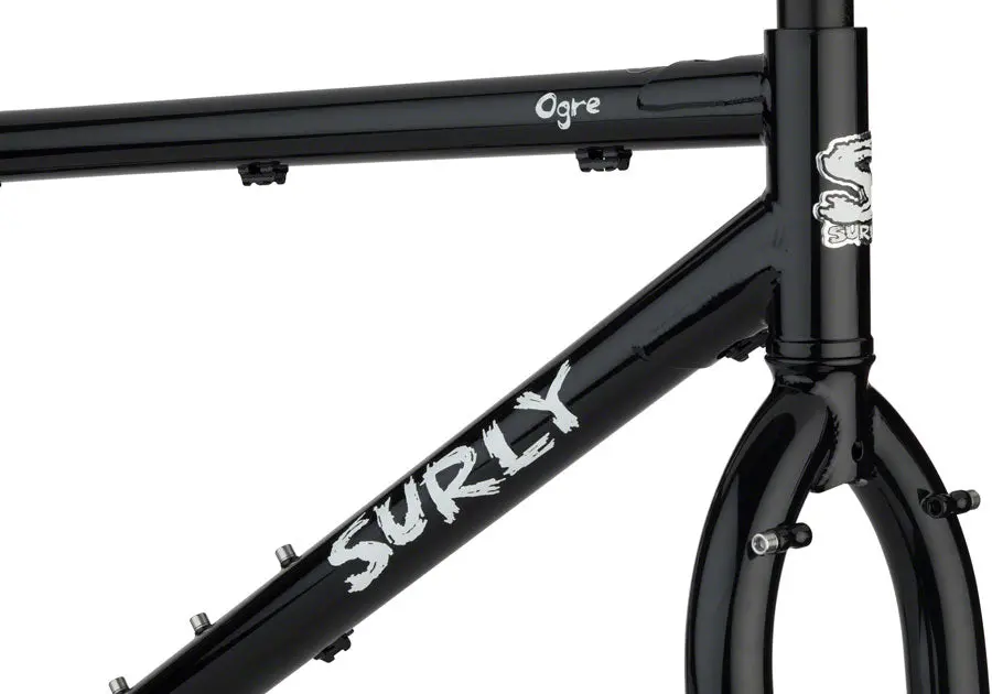 Surly Ogre Disc Only Frameset - Black 4