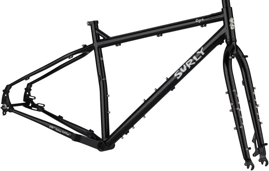 Surly Ogre Disc Only Frameset - Black 1