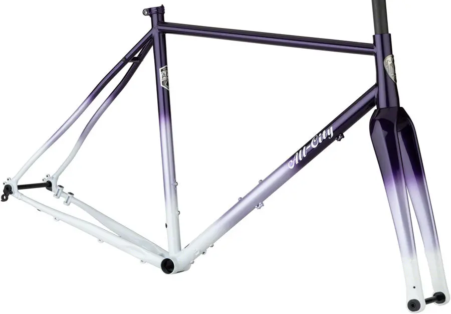All-City Cosmic Stallion Frame - Purple Fade 3