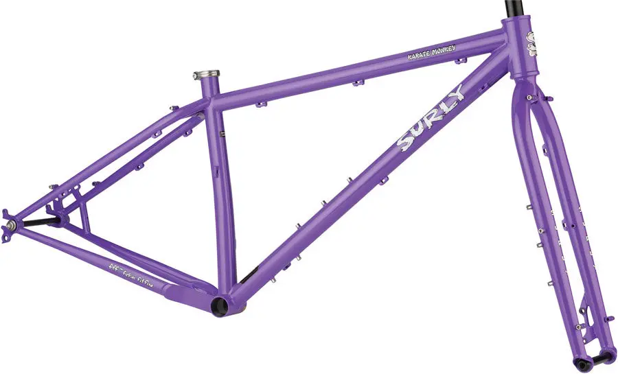 Surly Karate Monkey Stand Back Purple 1