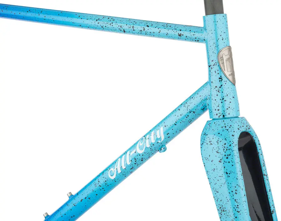 All-City Nature Cross Single Speed Frameset - Propane Flame 2