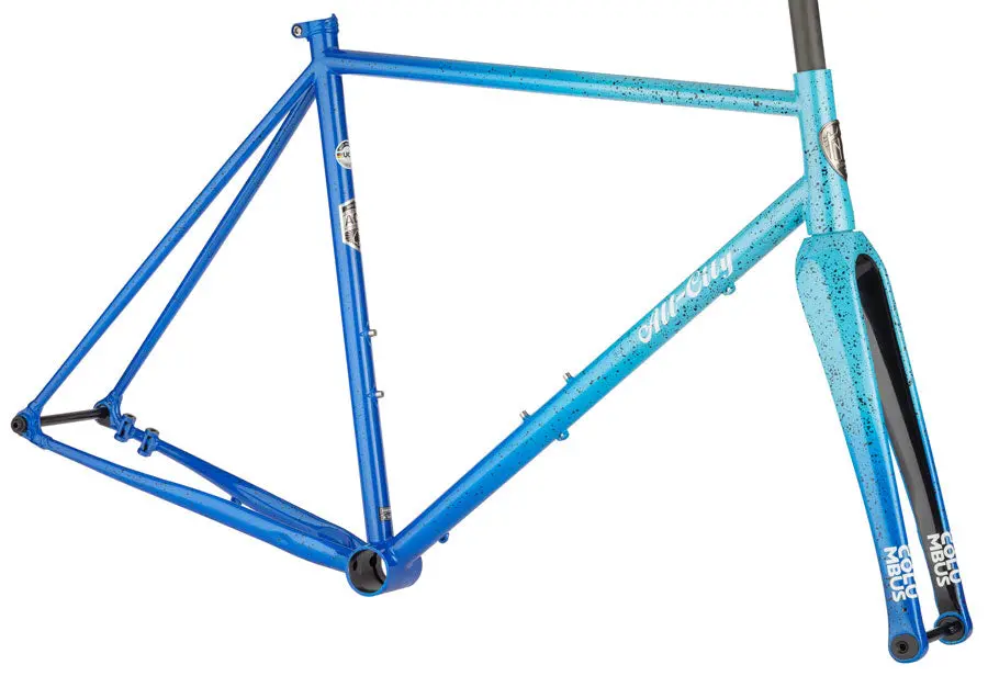 All-City Nature Cross Single Speed Frameset - Propane Flame 1