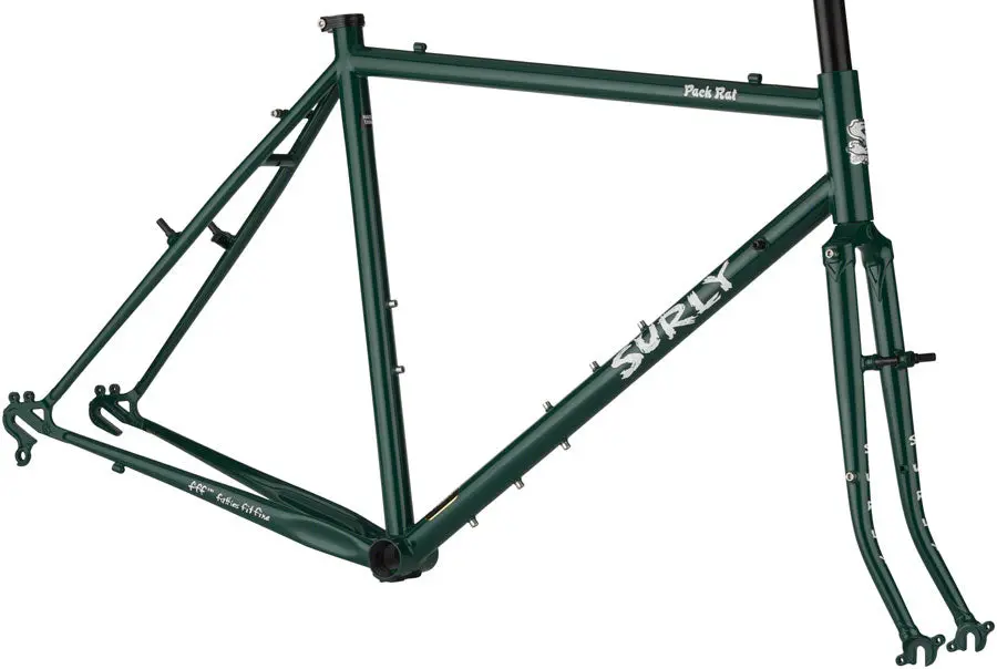 Surly Pack Rat Frameset - Get In Green 3