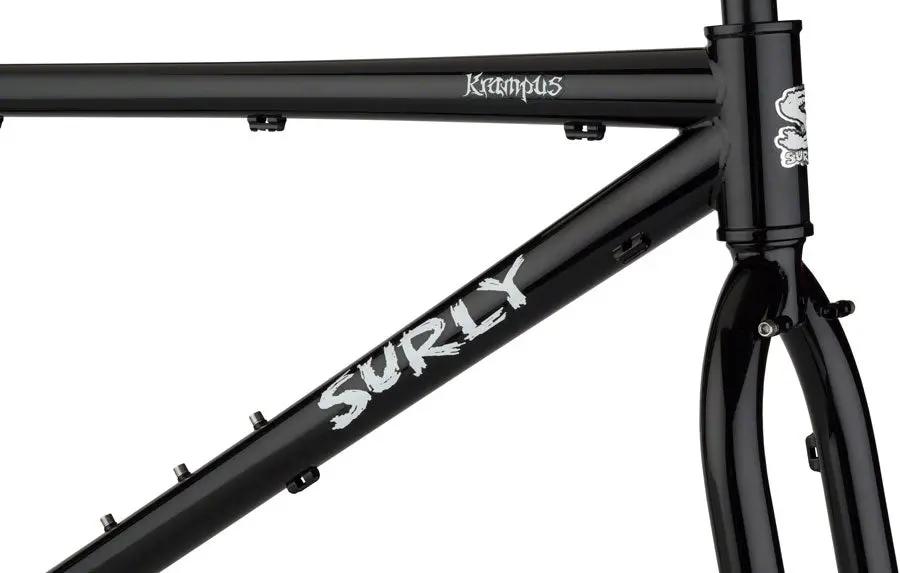 Surly Krampus Frameset - Dark Black 2