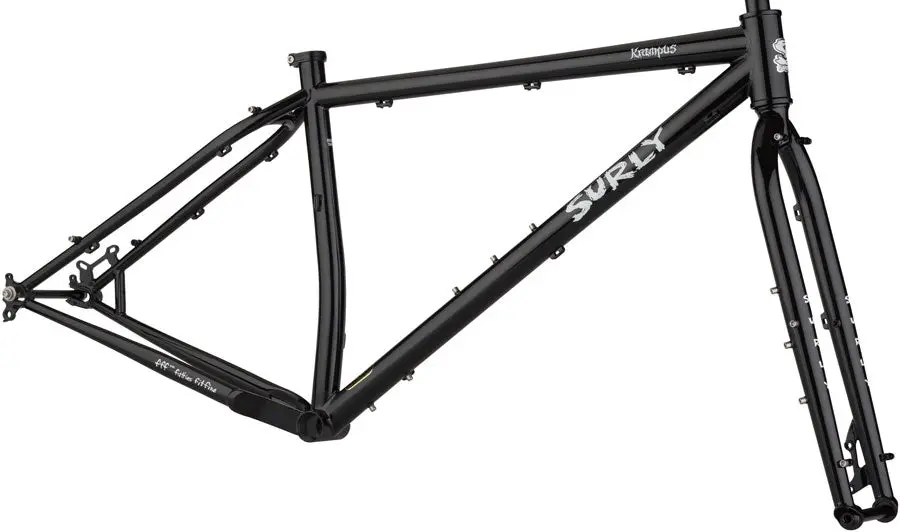 Surly Krampus Frameset - Dark Black 1