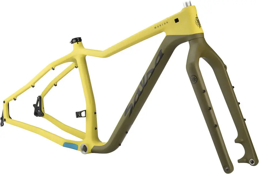 Salsa Mukluk Carbon Yellow/Olive 1
