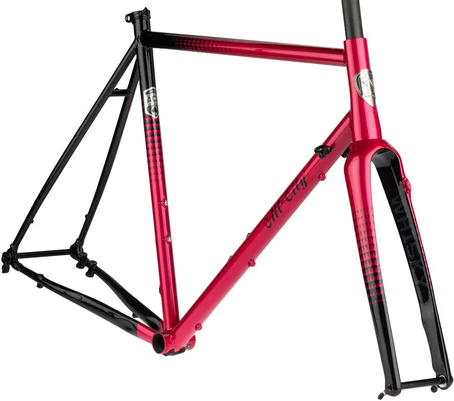 All-City Zig Zag Frameset - Sour Cherry Seltzer 1