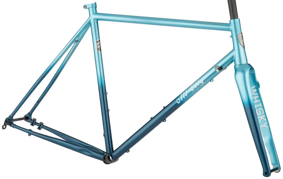 All-City Zig Zag Frameset - Miami Beach Aqua 1