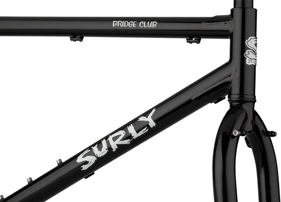 Surly Bridge Club Frameset - Dark Black 3