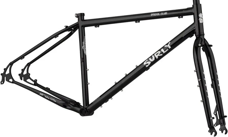 Surly Bridge Club Frameset - Dark Black 2