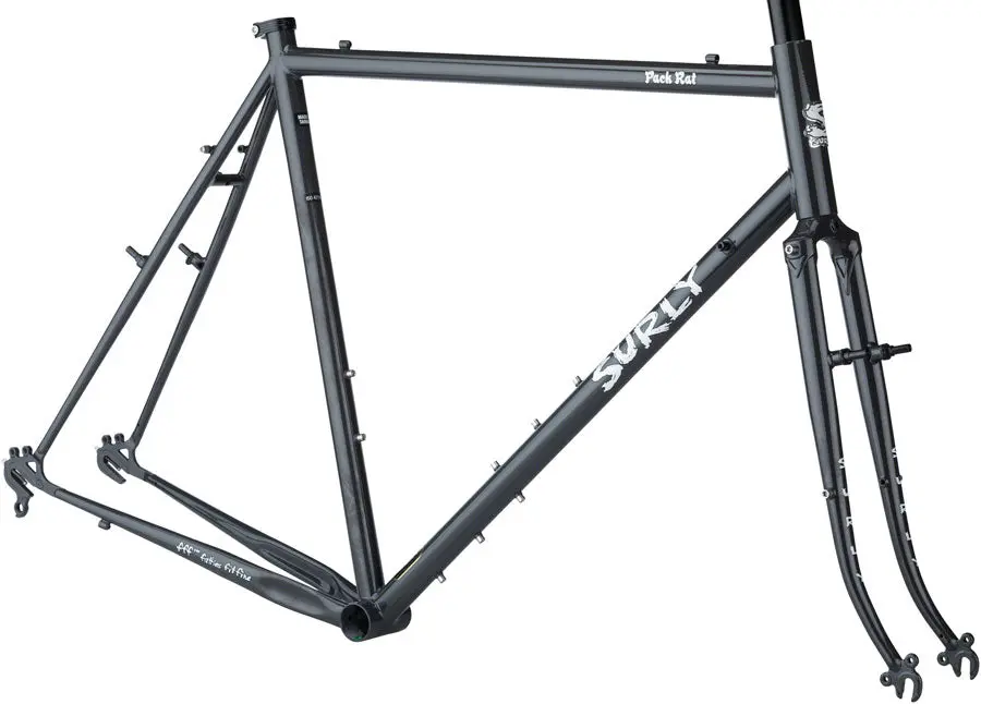 Surly Pack Rat 26" Frameset - Gray Haze 1