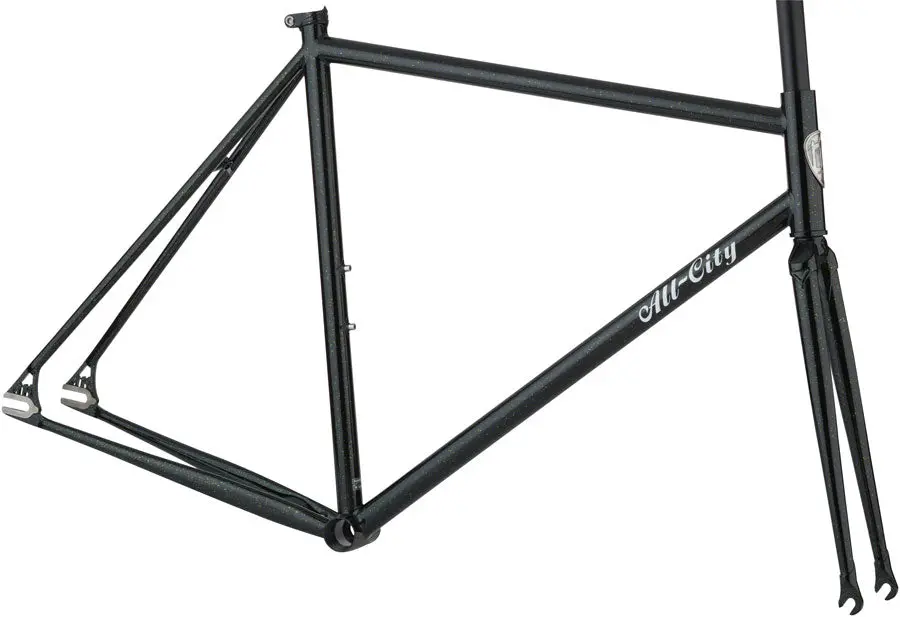 All-City Big Block Black/Green Sparkle 1