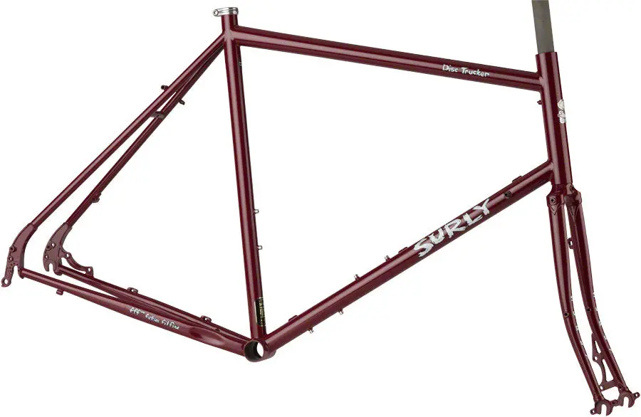 Surly Disc Trucker 26" Maroon 1