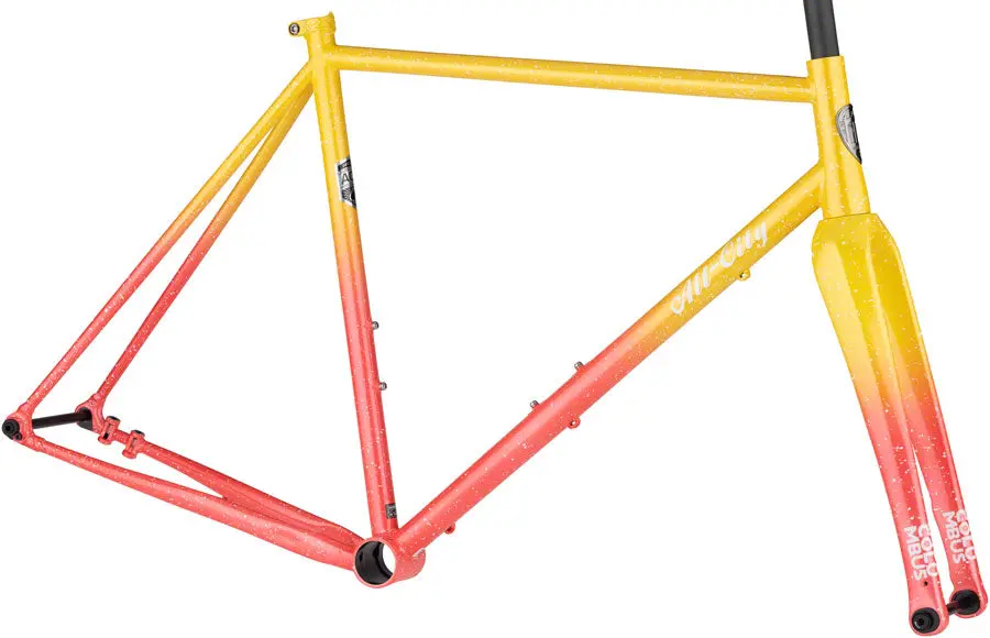 All-City Nature Cross Frameset - Pink Lemonade 1