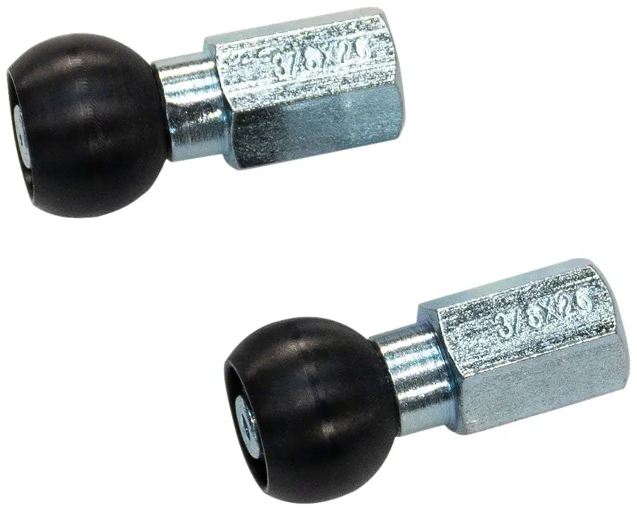 Burley Ballz Trailer Hitch Nutted Axles 1