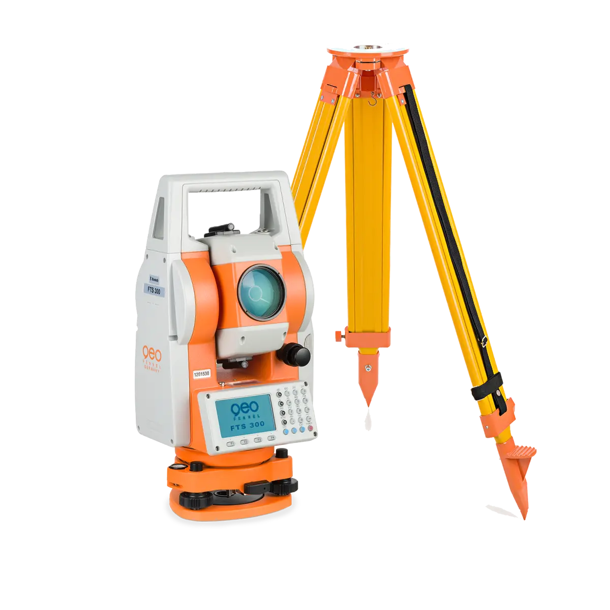 Geo-Fennel Total Station Fts 300-Bt With Software And Fs 24-M W/S 1