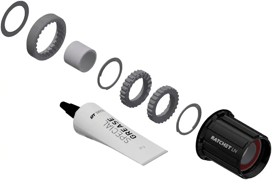 Dt Swiss Ratchet Ln Freehub Body Upgrade Kit 5