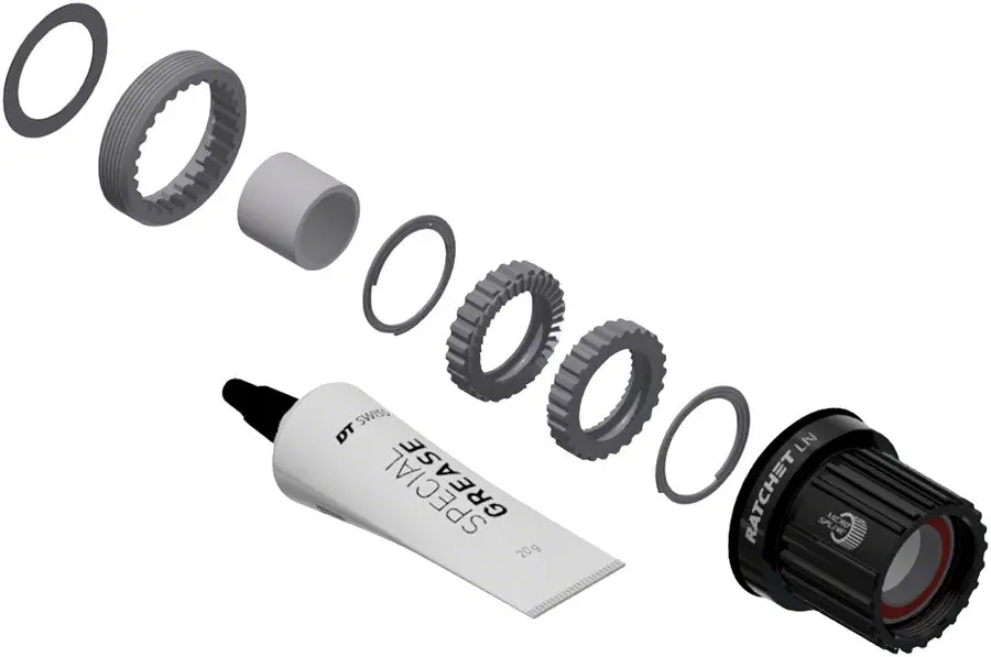 Dt Swiss Ratchet Ln Freehub Body Upgrade Kit 1