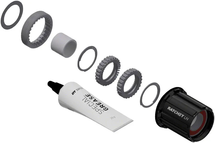 Dt Swiss Ratchet Ln Freehub Body Upgrade Kit 6