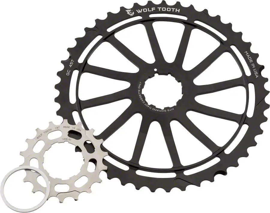 Wolf Tooth Gc45 + 18T Cog Bundle 3