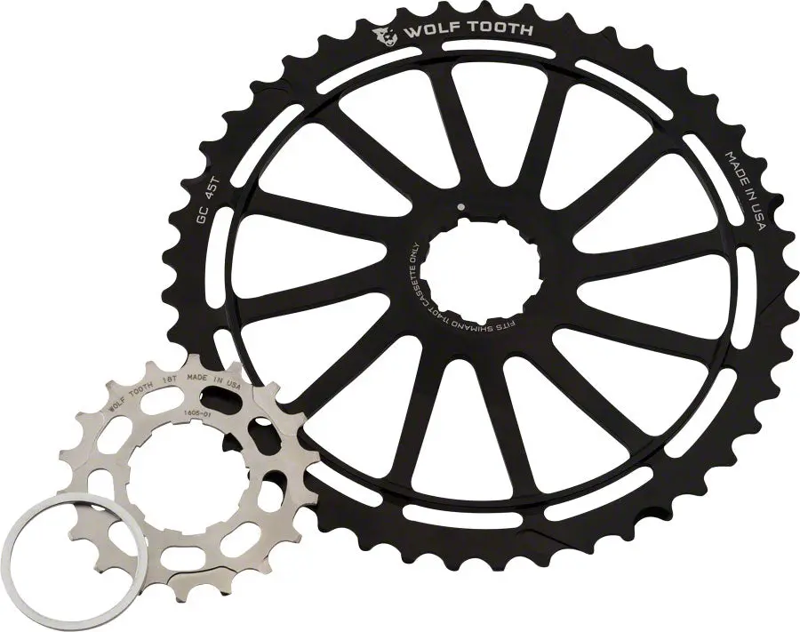 Wolf Tooth Gc45 + 18T Cog Bundle 4