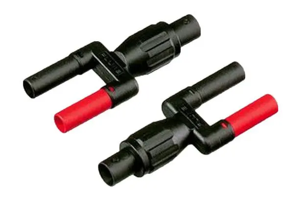 Fluke Pm9081/001 Dual Banana Plug To Female Bnc Adapter 1