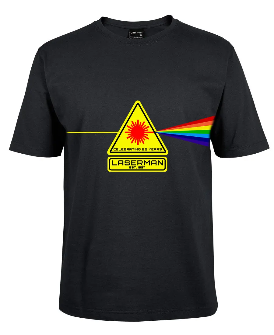 Laserman 100% Cotton 25 Anniversary T-Shirt Limited Edition 1