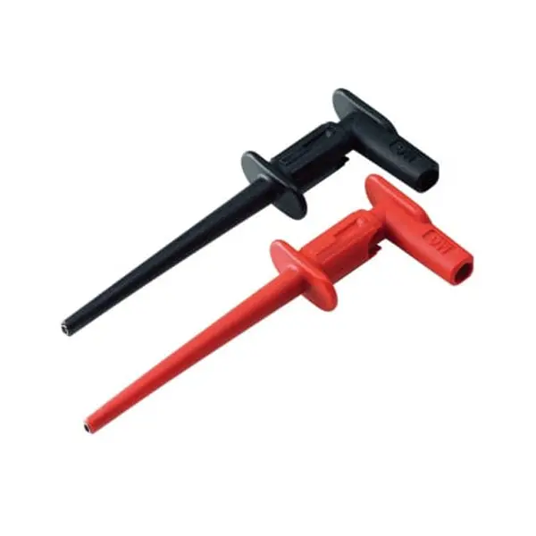Fluke Ac283a Heavy Duty, Plunger-Style Pincer Clip Set 1