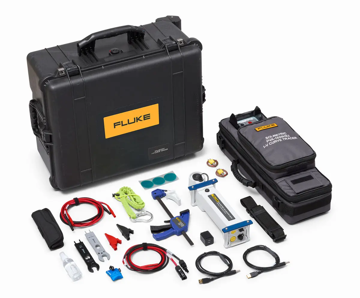 Fluke Pva-1500He2 Solmetric Pv Analyser High Efficiency Iv Curve Tracer 1