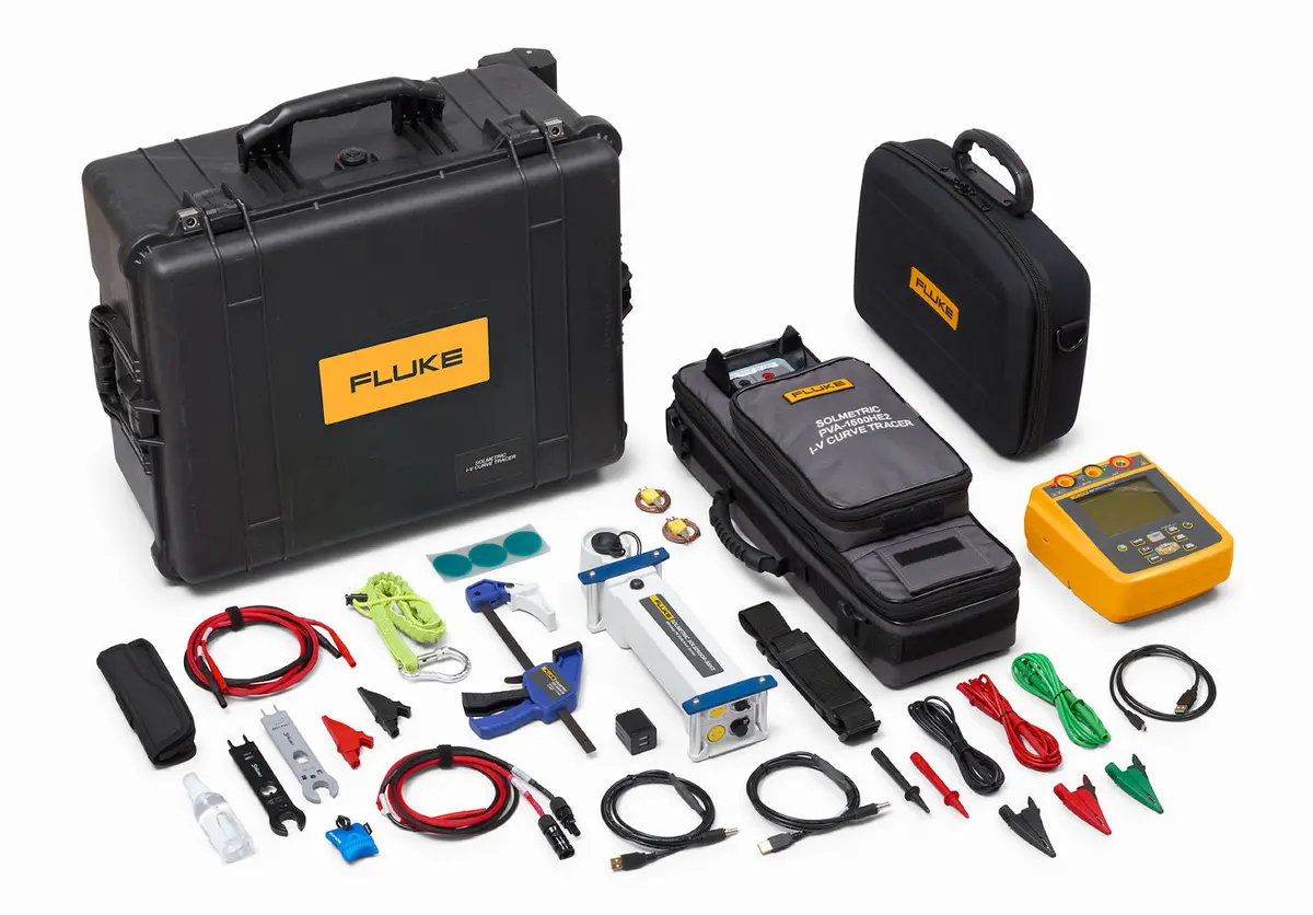 Fluke Sol-Ins37-Kit Solmetric Pv Analyser High Efficiency Iv Curve Tracer + 1537 1