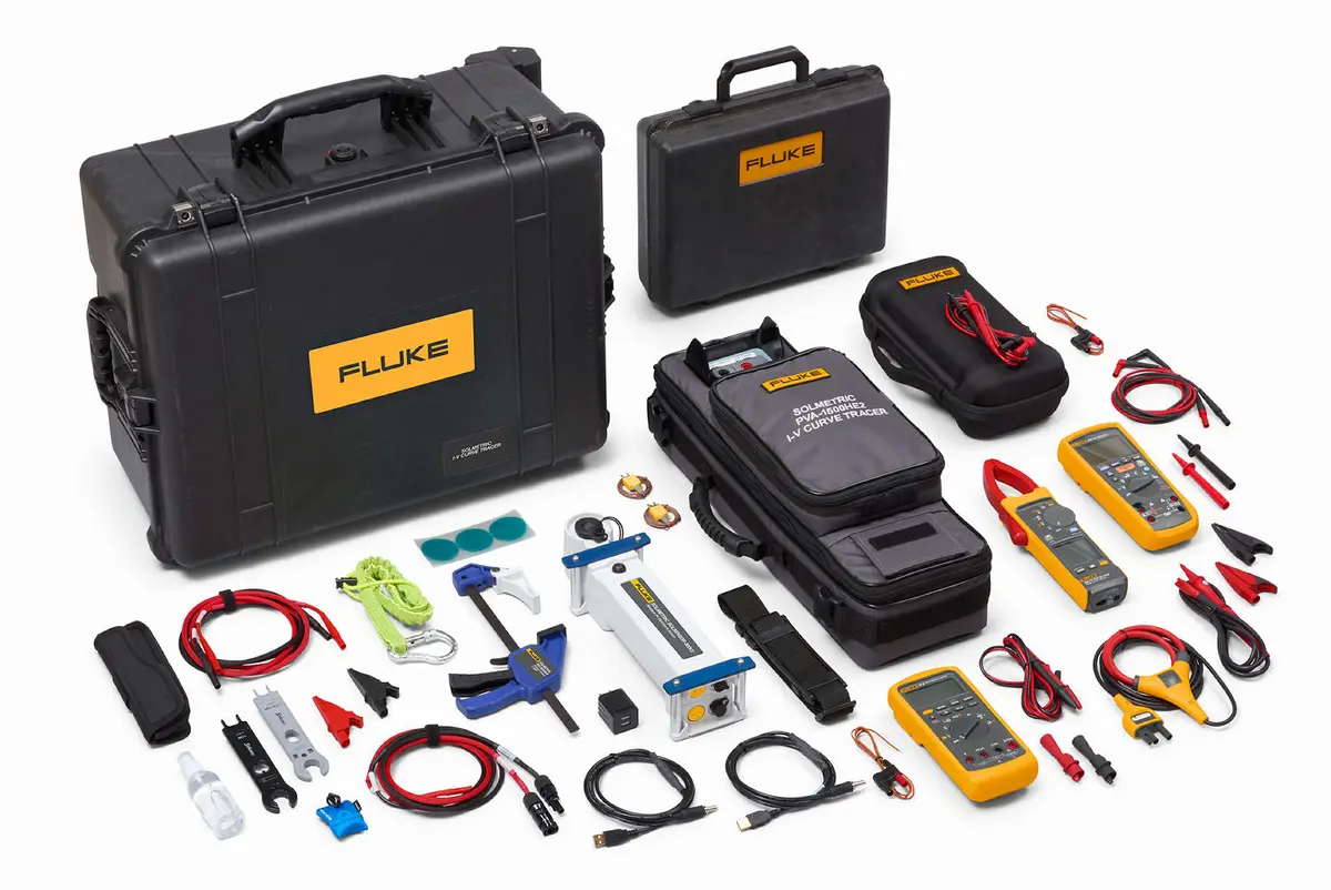 Fluke Sol-Ins87-Kit Solmetric Pva High Efficiency Iv Curve Tracer + 1587Fc + 393 + 87V 1