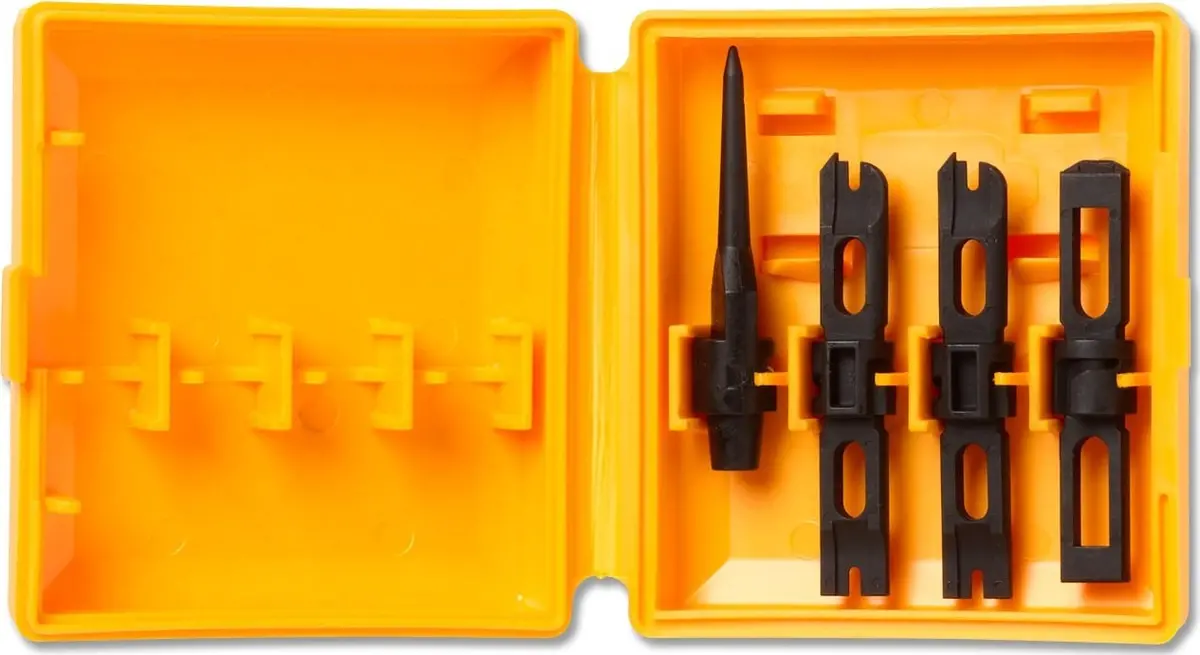 Fluke Networks 10979004 110 Blade Kit And Wood Screw Starter Punch 1