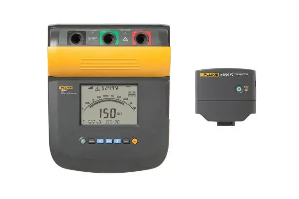 Fluke 1555C Fc Kit 10Kv Insulation Tester Kit With Ir3000 Fc Connector 1
