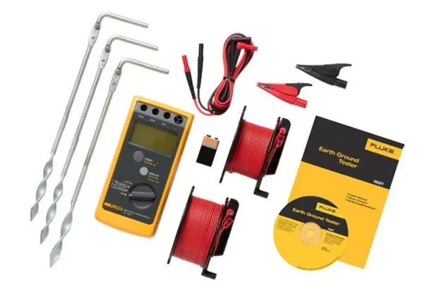 Fluke 1621 Kit Earth Ground Meter Kit (Item No. 3452969) 1